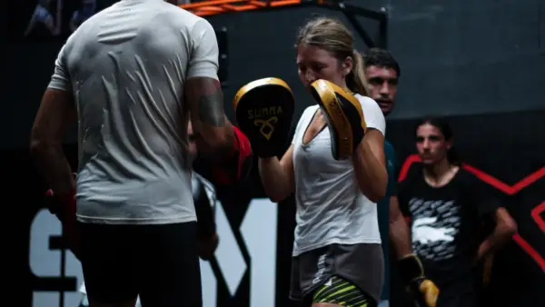 Entrainement boxe anglaise au Summa