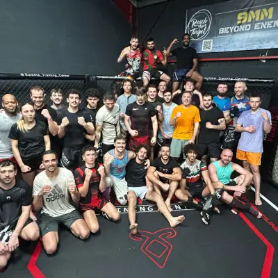 Equipe Summa en competition MMA